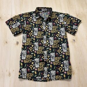 Pittsburgh Pirates Shirt Mens Small Black MLB Baseball Pirates Lets Go Bucs